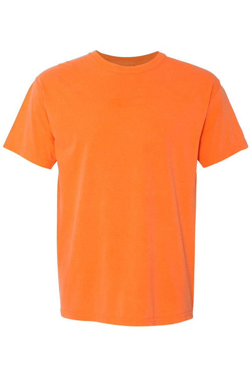 Orange & Blue Stacked Gameday Comfort Colors Adult Ring-Spun Cotton Tee