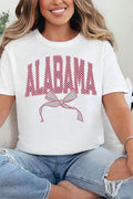 Checkered Coquette Alabama Comfort Colors Adult Ring-Spun Cotton Tee