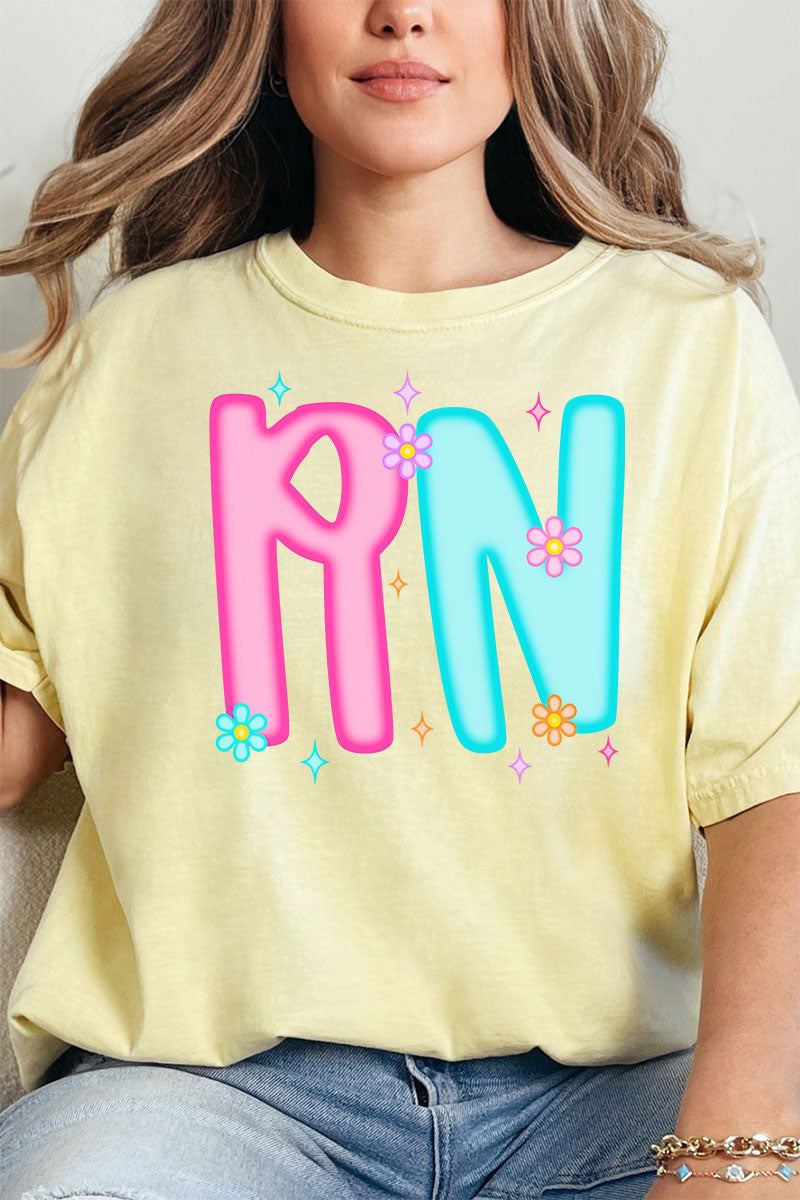 Neon Glow RN Comfort Colors Adult Ring-Spun Cotton Tee