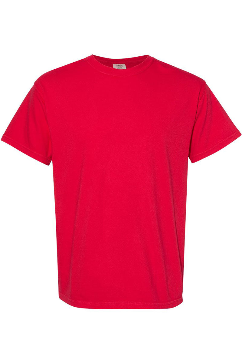 Football Game Day Lightning Bolt Comfort Colors Adult Ring-Spun Cotton Tee