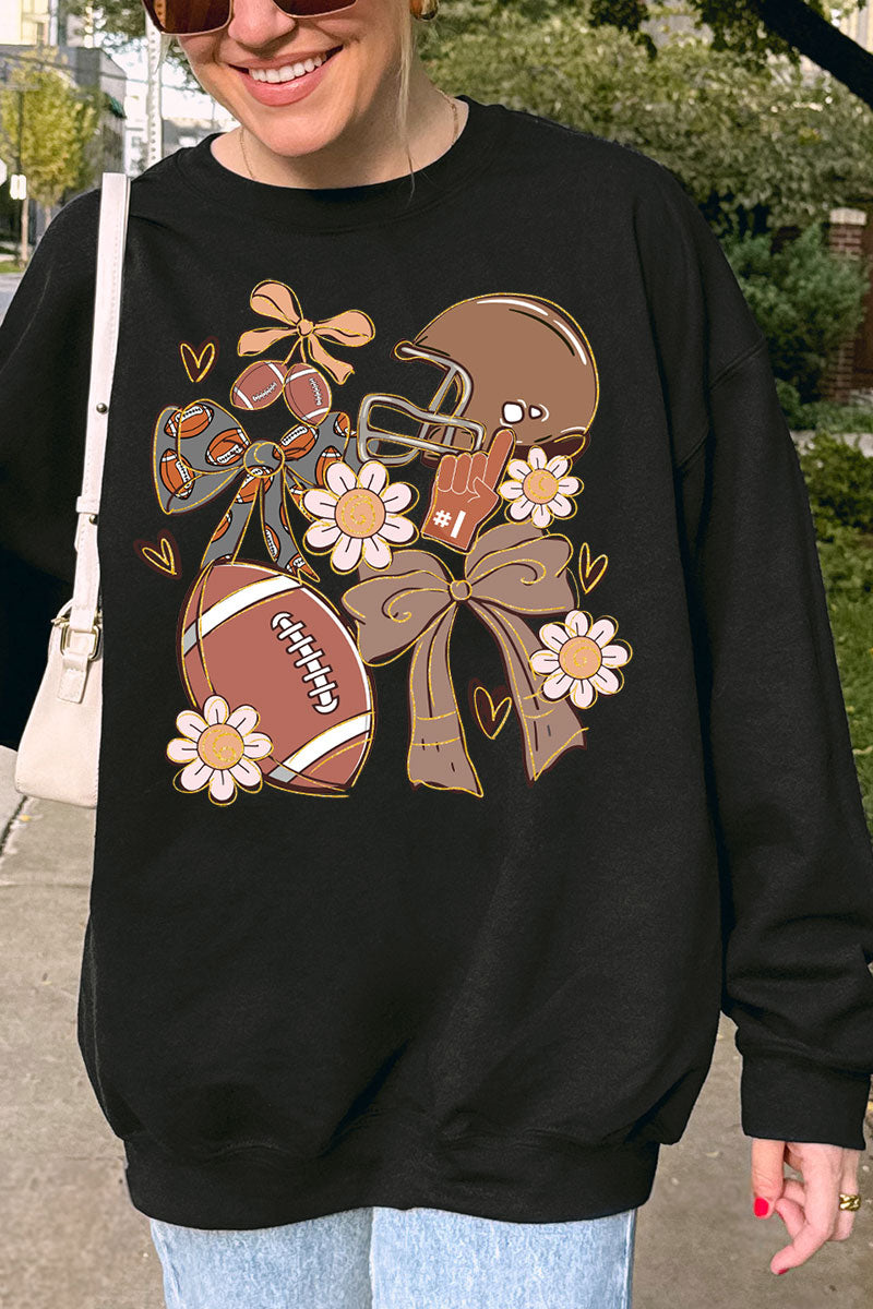 Coquette Daisy Gameday Unisex NuBlend Crew Sweatshirt product image 1