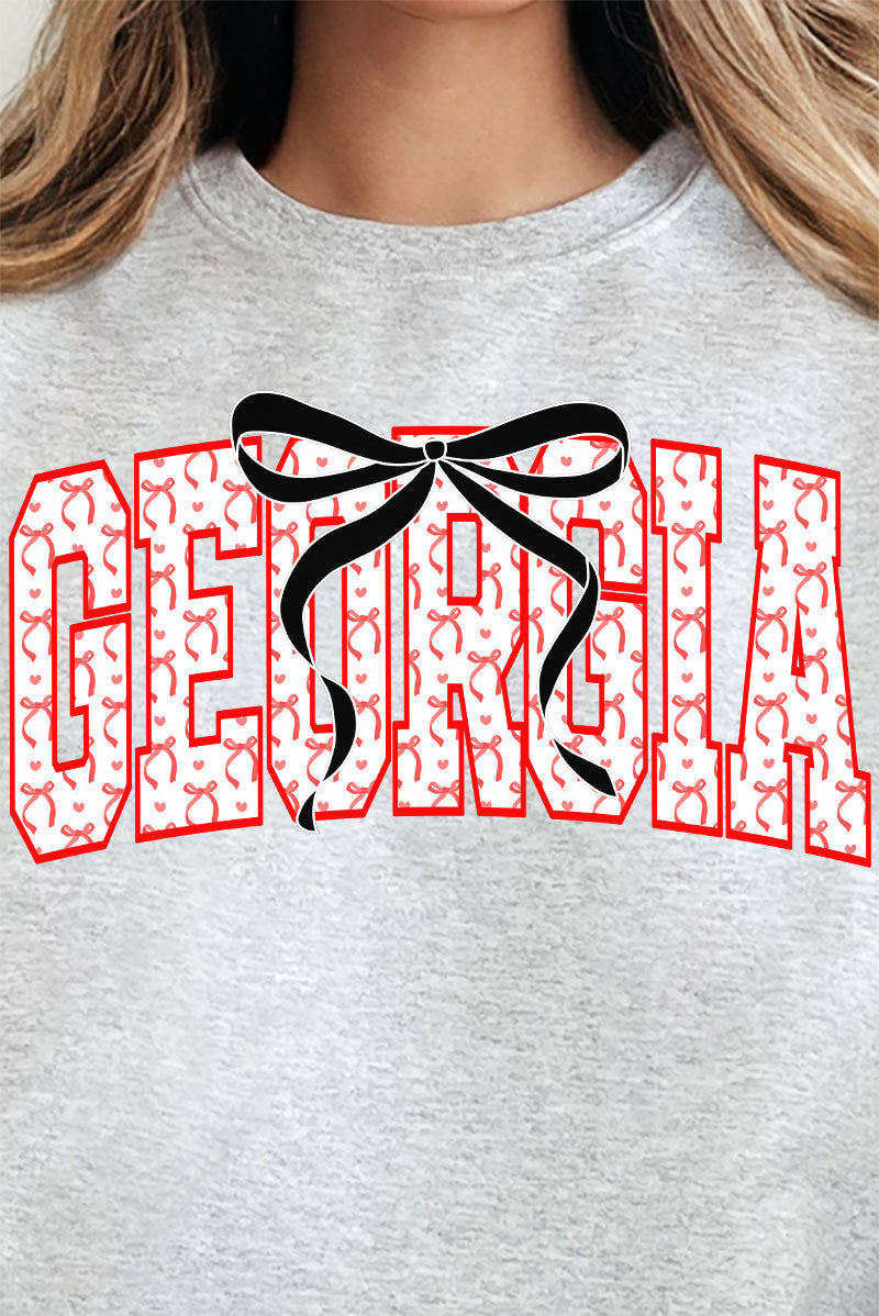 Coquette Varsity Georgia Unisex NuBlend Crew Sweatshirt product image 2