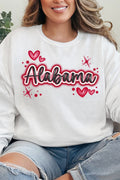 Faux Airbrush Alabama Unisex NuBlend Crew Sweatshirt product image 1