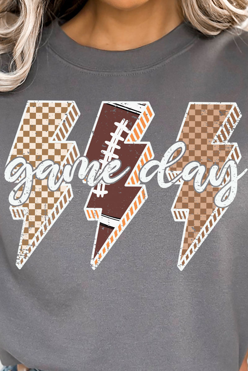 Football Game Day Lightning Bolt Unisex NuBlend Crew product image 2