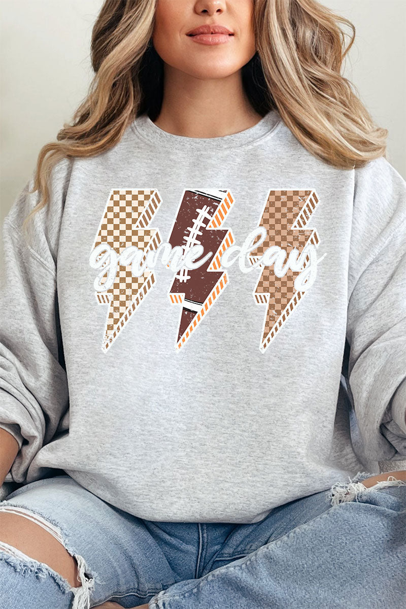 Football Game Day Lightning Bolt Unisex NuBlend Crew product image 13