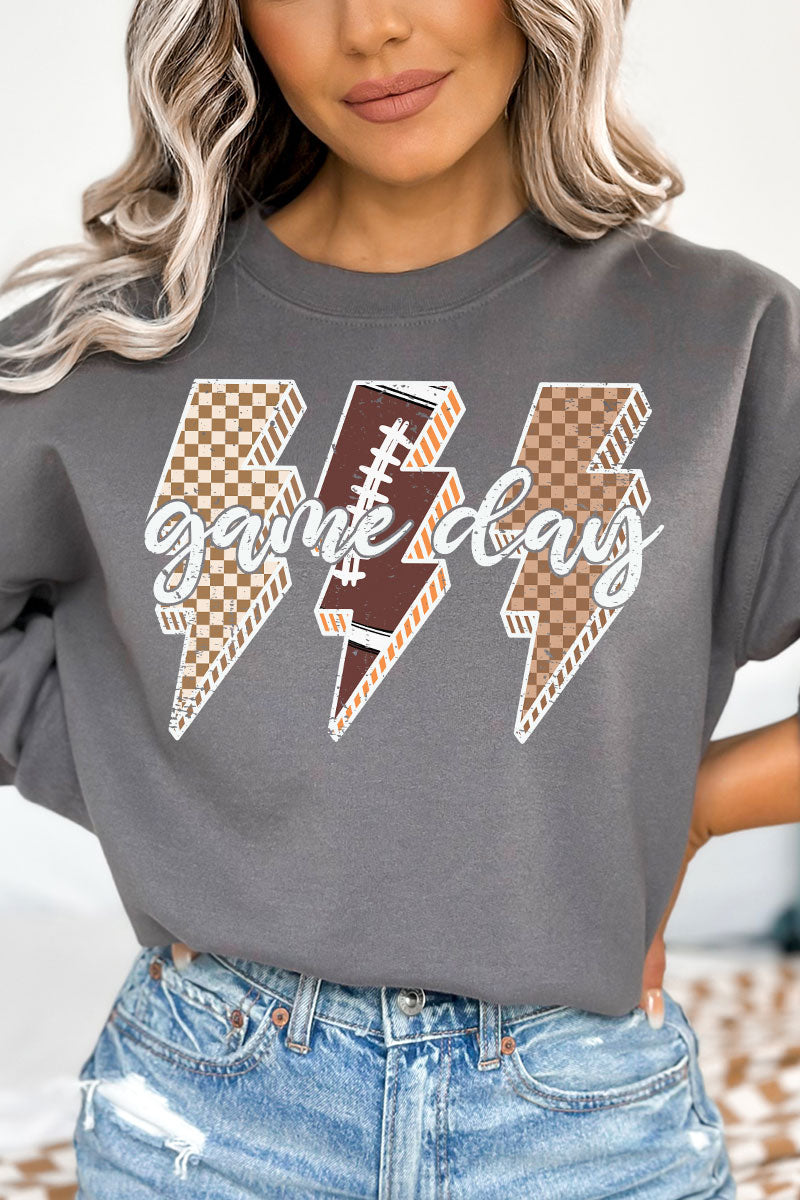 Football Game Day Lightning Bolt Unisex NuBlend Crew product image 1