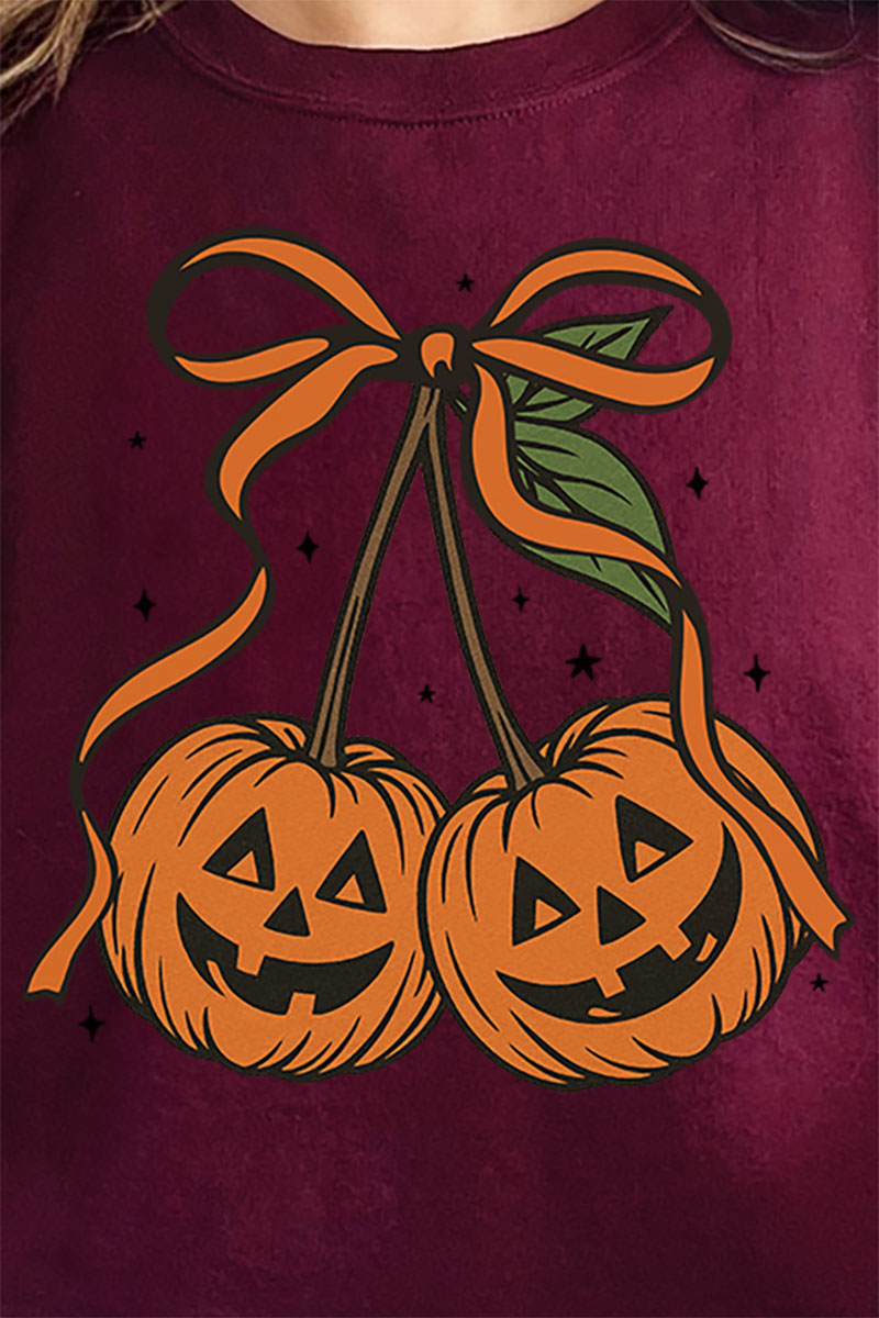 Jack-O'-Lantern Cherries Unisex NuBlend Crew Sweatshirt product image 2