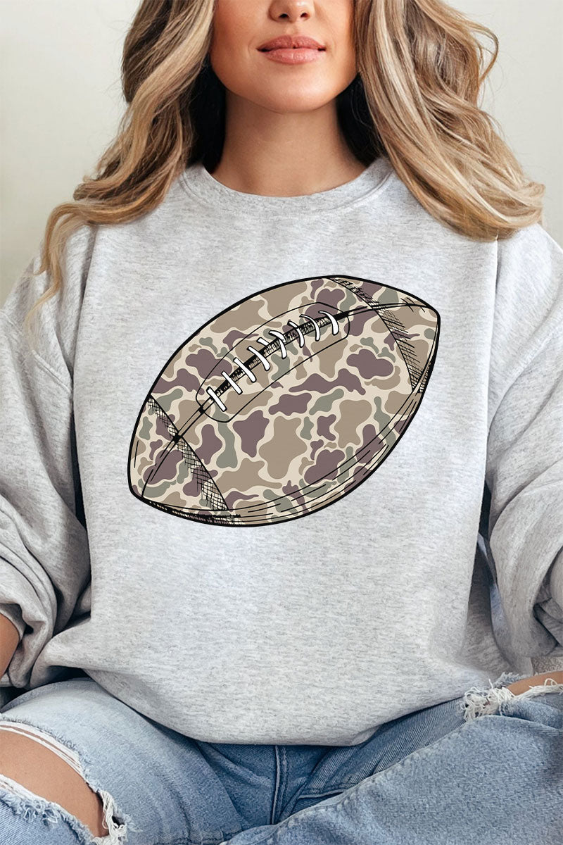 Old School Camo Football Unisex NuBlend Crew Sweatshirt product image 17