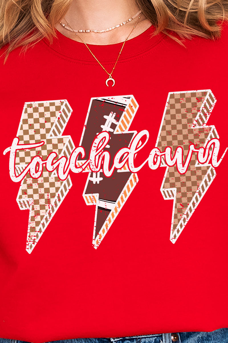 Touchdown Lightning Bolt Unisex NuBlend Crew Sweatshirt product image 2