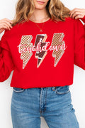 Touchdown Lightning Bolt Unisex NuBlend Crew Sweatshirt product image 1