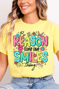 Be The Reason Someone Smiles Softstyle Adult T-Shirt product image 1