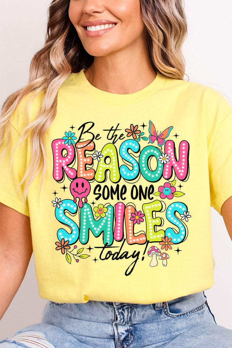 Be The Reason Someone Smiles Softstyle Adult T-Shirt product image 1
