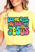 Bubble Tell You About My Jesus Softstyle Adult T-Shirt product image 1