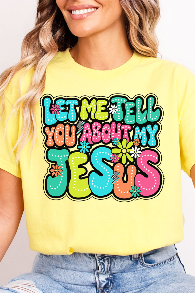 Bubble Tell You About My Jesus Softstyle Adult T-Shirt product image 1