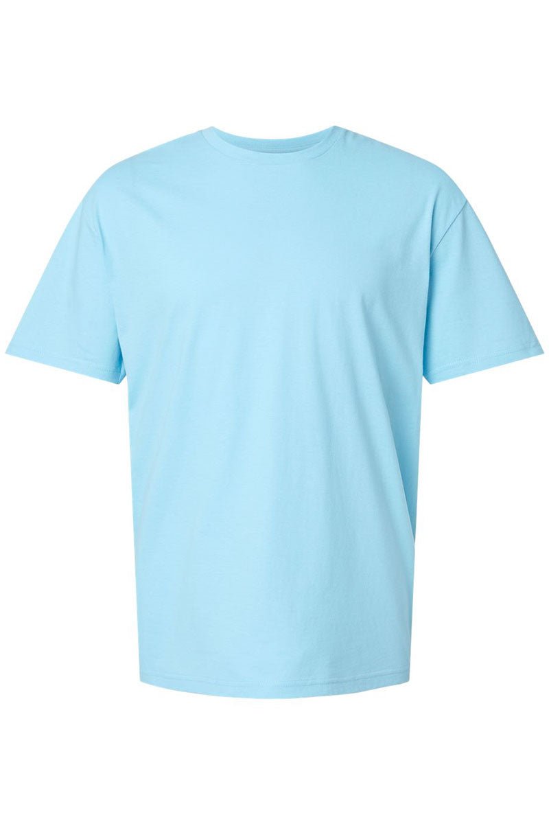 Patchwork Patriotic Bow Softstyle Adult T-Shirt product image 8