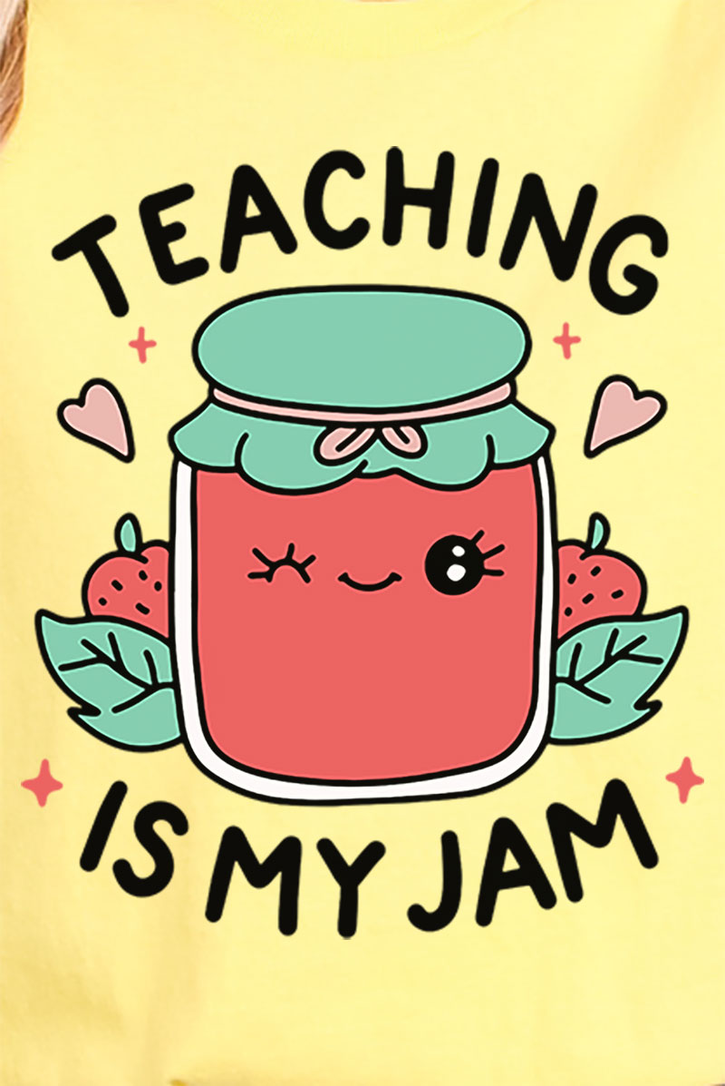 Teaching Is My Jam Softstyle Adult T-Shirt product image 2