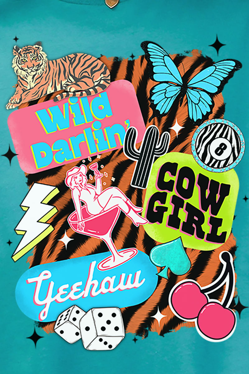 Wild Darlin' Cowgirl Softstyle Adult T-Shirt product image 2
