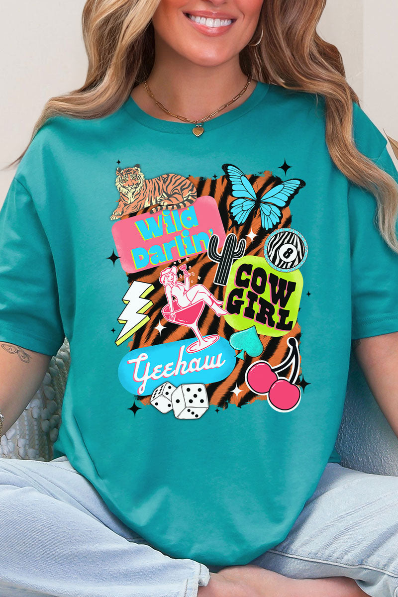 Wild Darlin' Cowgirl Softstyle Adult T-Shirt product image 1