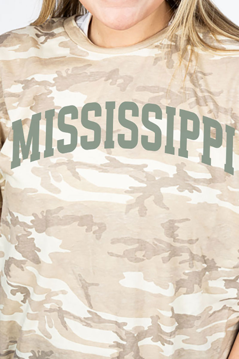Green Arched Mississippi Fine Jersey Tee product image 2