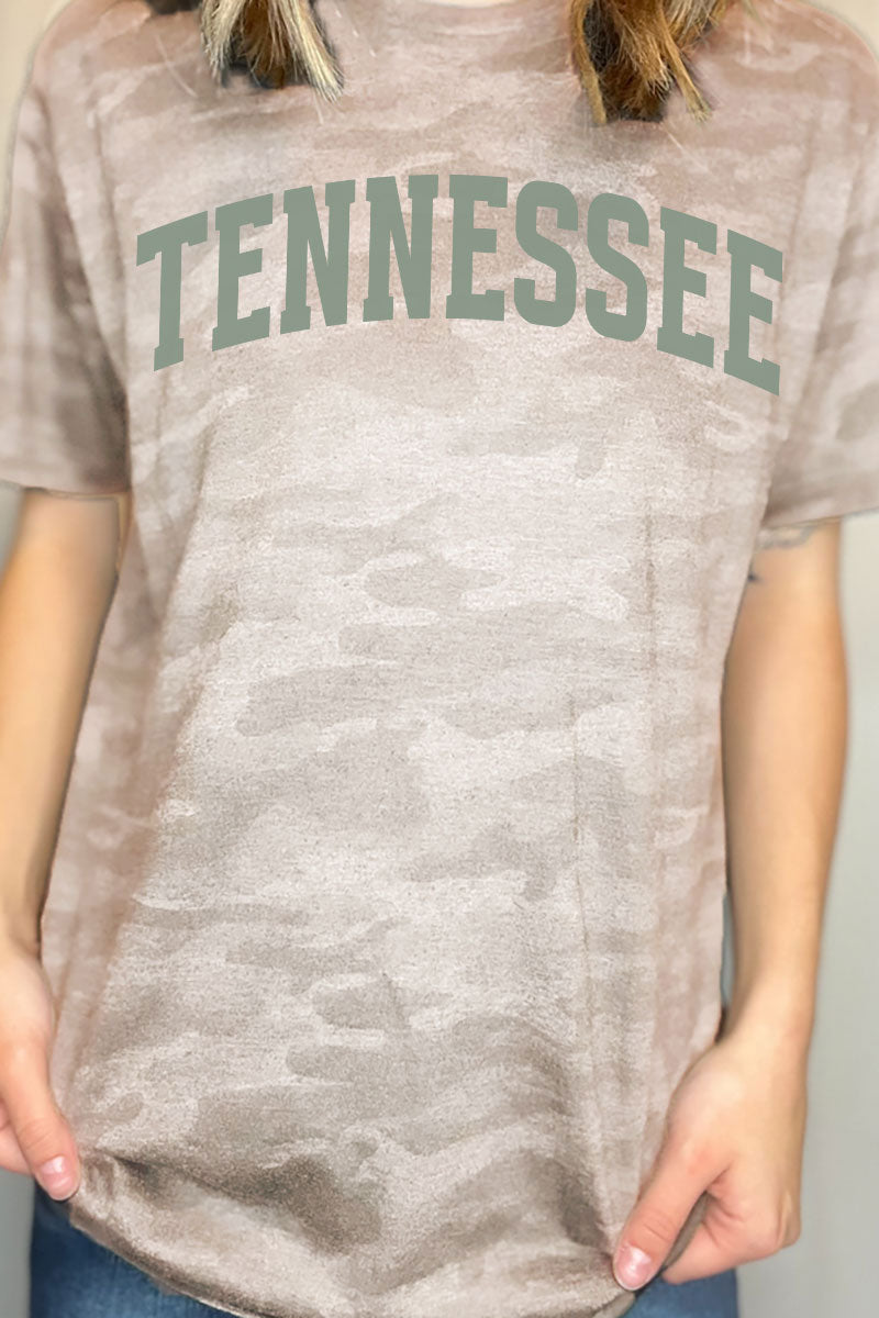 Green Arched Tennessee Fine Jersey Tee product image 1