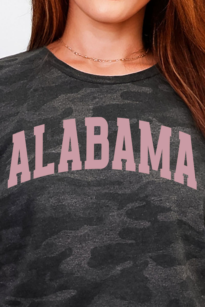 Pink Arched Alabama Fine Jersey Tee product image 2