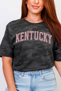 Pink Arched Kentucky Fine Jersey Tee product image 1