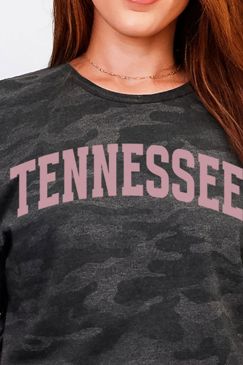 Pink Arched Tennessee Fine Jersey Tee product image 2