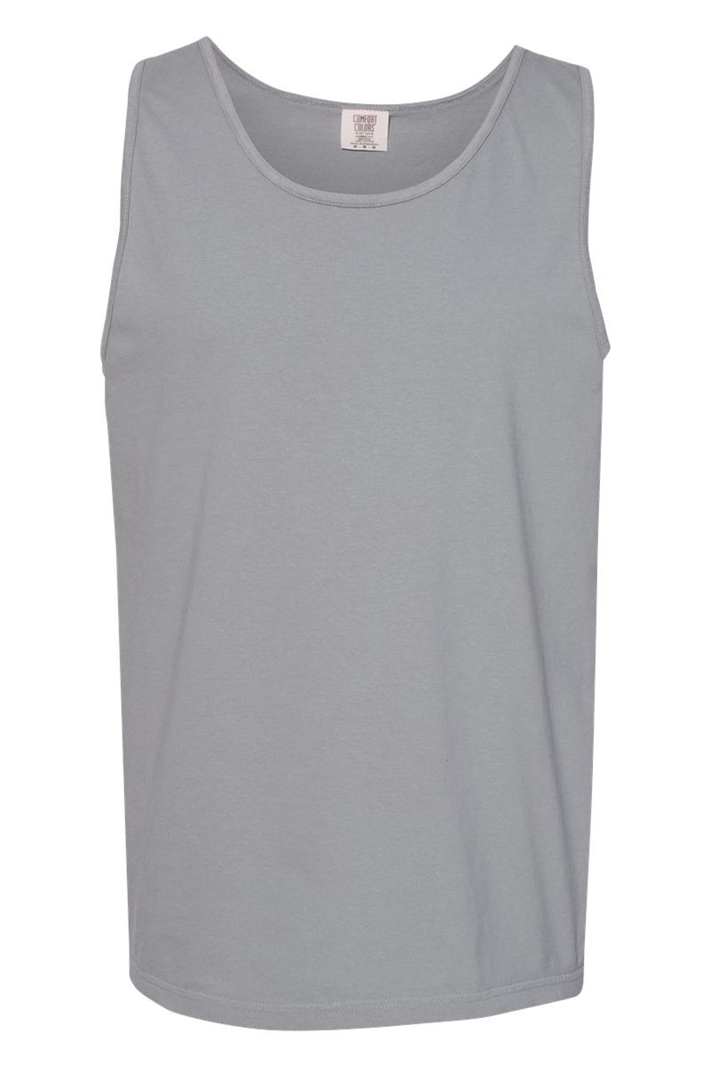 Lacy American Flag Comfort Colors Cotton Tank Top