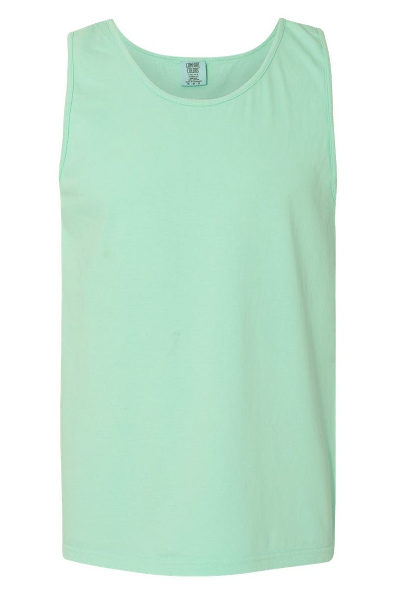 Neon By The Sea Comfort Colors Cotton Tank Top