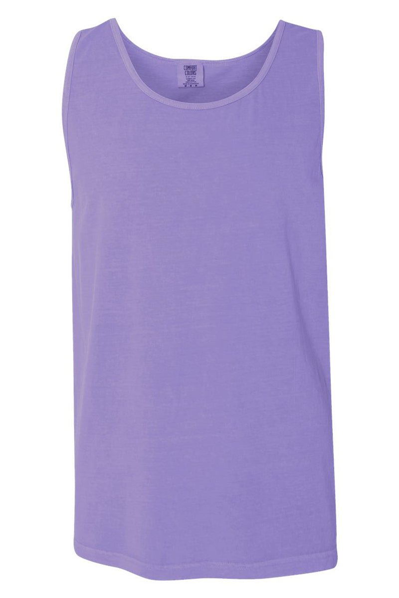 Neon By The Sea Comfort Colors Cotton Tank Top