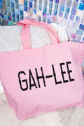 Gah-lee Canvas Jumbo Tote