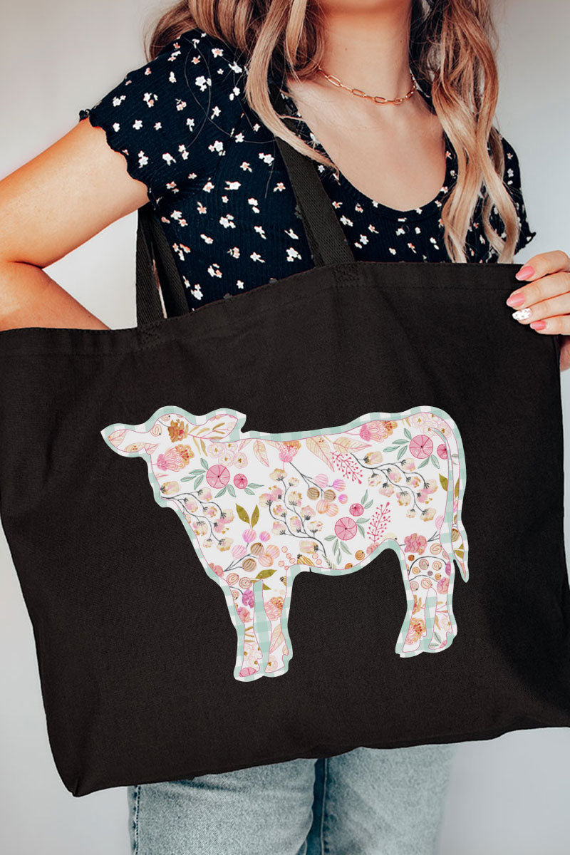 Moolette Meadow Canvas Jumbo Tote